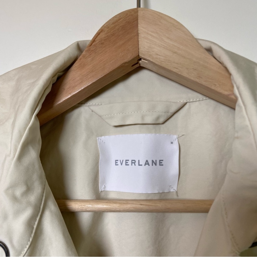 Everlane Trench Rain Coat - Picture 3 of 5